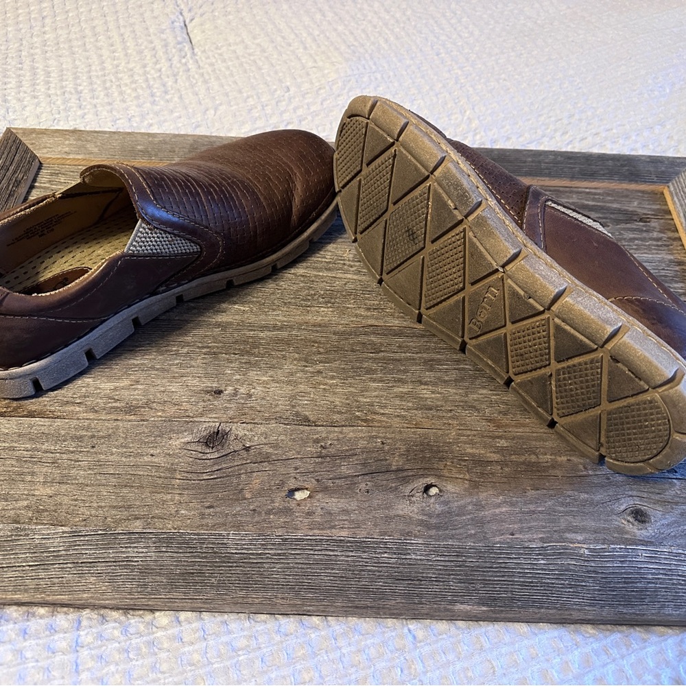 Born Men's Dark Brown Loafers